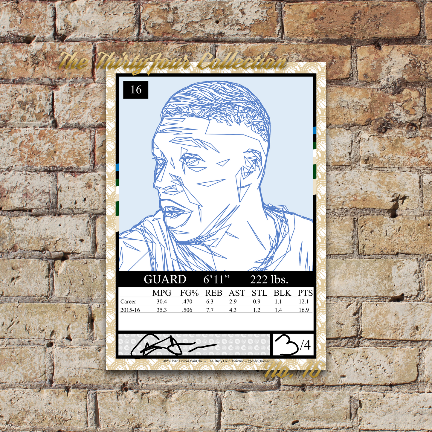 2026 The ThirtyFour Collection - No. 16
