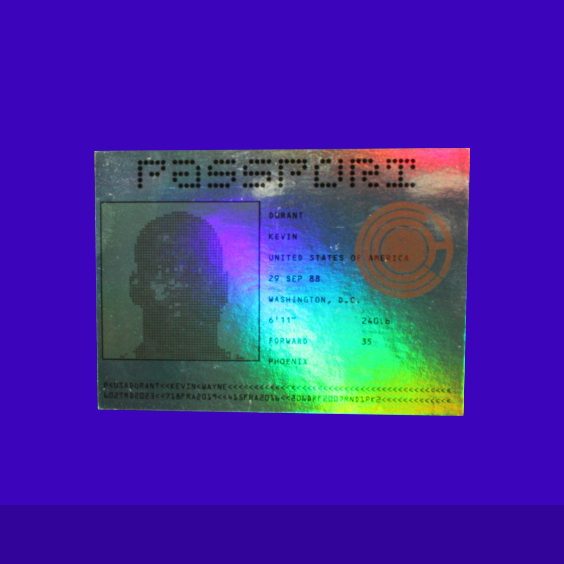 2025 The Passport Collection - Art Card #7